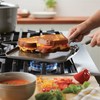Rachael Ray Cook + Create Nonstick Stovetop Griddle/Grill Pan, Square,