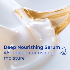 NIVEA Essentially Enriched Body Lotion for Very Dry Skin with Hyaluronic Acid, Almond Oil and Deep Nourishing Serum, 72-Hour Body Moisturizer, 2.5 Fl Oz Bottle (Pack of 6)