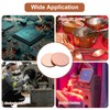 MECCANIXITY 10 Pcs Round Copper Plate, 20mm (0.79") Dia Pure