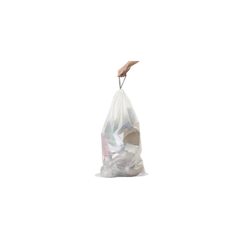 20 Lakeland Drawstring Tall Bin Liners 30L – 45cm x