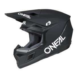 O'NEAL 3 SRS MX Helmet Adult Classic Black White Large