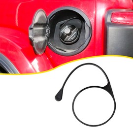 RERPRO Fuel Gas Cap Tether Compatible with 2018-2024 2025 Jeep Wrangler JL 2/4 Door 4XE Gladiator JT Accessories Fuel Tank Cap Rope Fuel Filler Gas Lanyard Replacement