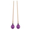1 Pair Marimba Mallets Medium Hard Yarn Head with Maple