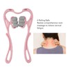 Neck Massager Roller 6 Balls Massage Point Relieve Fatigue Manual
