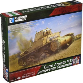 Rubicon Models - 280095 - Carro Armato M13/40 / Semovente Comando M40 - 1/56 plastic model kit
