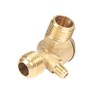 Air Compressor Check Valve Check Valve Brass 3 Way Male