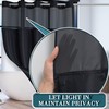 Conbo Mio No Hook Shower Curtain with Snap in Liner