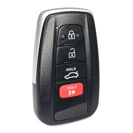 Keyless Entry Remote Smart Key Fob Replacemen Fit for Toyota Camry 2018 2019 2020 2021 2022 2023 FCC ID:HYQ14FBC 89904-06220 89904-06240 Car Key Remote Control 4 Buttons Board:231451-0351 314.3MHz