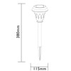 Luxform Lighting Pulzar Intelligent Solar 365 LED Spike/Stake Light -