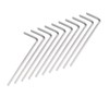 TOP-VIGOR 10Pcs 1/16 Inch Hex Key Wrench, Metric CR-V L