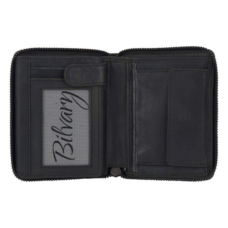 Greenburry Vintage Revival Leather Wallet 10 cm, dunkelbraun