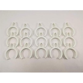 Pool cover clip for 44mm rail (e.g. INTEX), time saver, wind prevention (15 pcs)