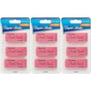 Pink Pearl Erasers, Large, 3 Count - 3 Box of