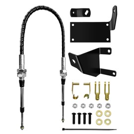 Transfer Case Cable Shifter Linkage Kit Upgrade Heavy Duty Fits for Jeep Wrangler TJ 231 Transfer Case 1997-2006