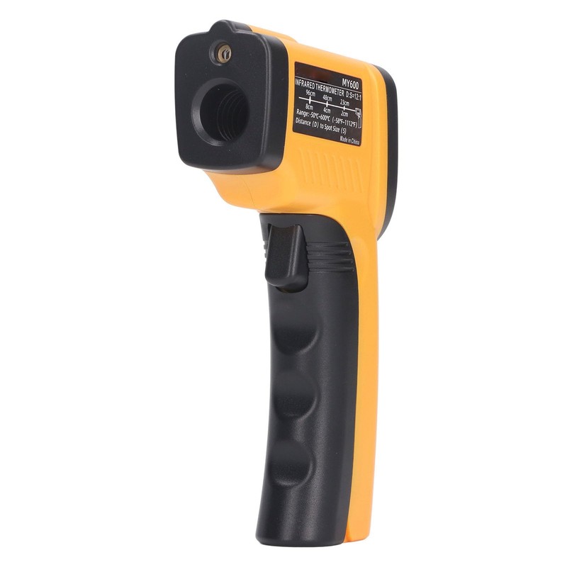 Infrared Thermometer LCD Digital Temperature Gun Handheld Temperature Gun MY600