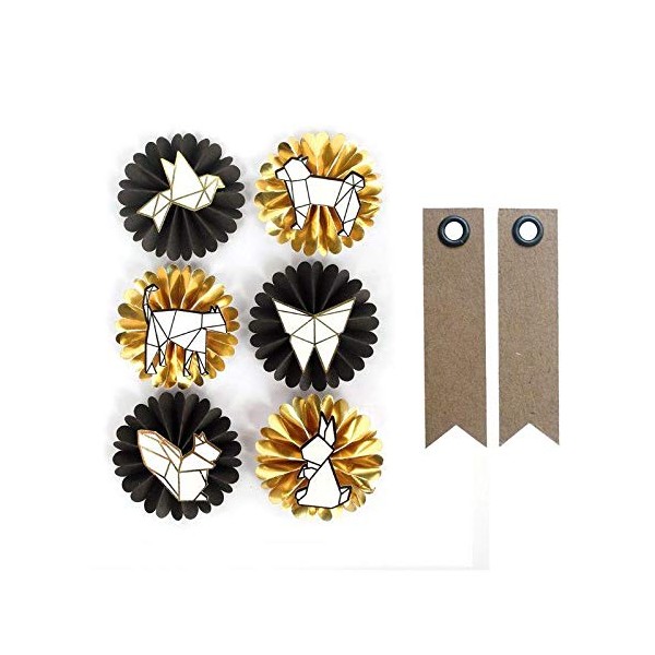 Graine Créative 3D stickers animals & origami 4,5 cm x