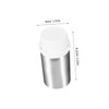 Baluue Travel-sized Essential Oil Bottles 50ml Refillable Vials Mini Makeup