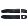 MOTOKU Pair Front Exterior Door Handles Black for Ford Transit-350