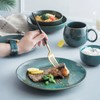 UNICASA Ceramic 10.25 Inch Dinner Plates Set, Porcelain Pasta Plate