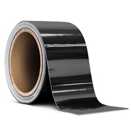 VViViD Chrome Air-Release Vinyl Adhesive Tape Roll (2" x 40ft (Black Chrome))