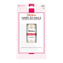 Sally Hansen Hard As Nails® Nail Hardener, Clear, Strengthener, 1 Count, 0.45 Oz , Nail Strengthener, Nail Strengthening Polish