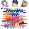 PUBAMALL 40 pcs diadema para bebé, cintas para niñas para