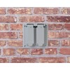 Legrand Pass & Seymour CA18G Cast Weatherproof Outdoor Cover, 2