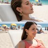 UPOWKA Multicolor Crystal Chunky Dangle Door Knocker Earrings,Statement Fashion Jewelry