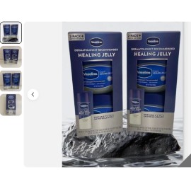 Vaseline Original Healing Jelly 13 oz 2 pack 26 oz + Balm Sticks