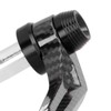 Motorcycle Handlebar Guard Carbon Fiber Style Aluminium Alloy Universal 22mm/0.87inBlack
