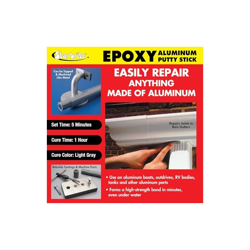 Star Brite Masilla epoxi de 4 onzas – Reparaciones rápidas