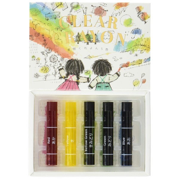 KOKUYO Clear Crayons