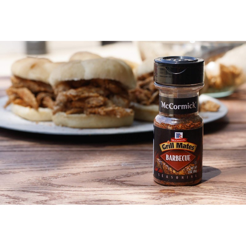 McCormick, Grill Mates, Barbecue Seasoning, 3oz Jar (Pack of 6)