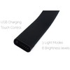 Luxe Cordless Eye Friendly LED Desk Lamp, USB Rechargeable, Up