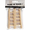 Ladder, size 10x3,5 cm, pine, 6 pcs