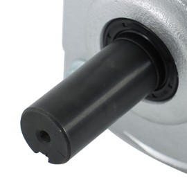 kimllier 19455-SR-KW-KW-GR Right Angle Gearbox with 2 Keyed Shafts CW/CW 1:1 40HP for Mechanical Equipment