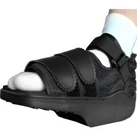 GAMBIMEDIC Zapato Volado De Antepie Ortopedico Para Rehabilitacion Tobillo Esguince Bota Medica Pie Fractura Dedo Varias Tallas (Grande/Large)