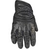 Speed and Strength Men's Rust and Redemption Leather Glove, Black,