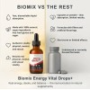Biomix Drops+ Líquido Vegano Con Maca Y Ginseng 60 Porciones