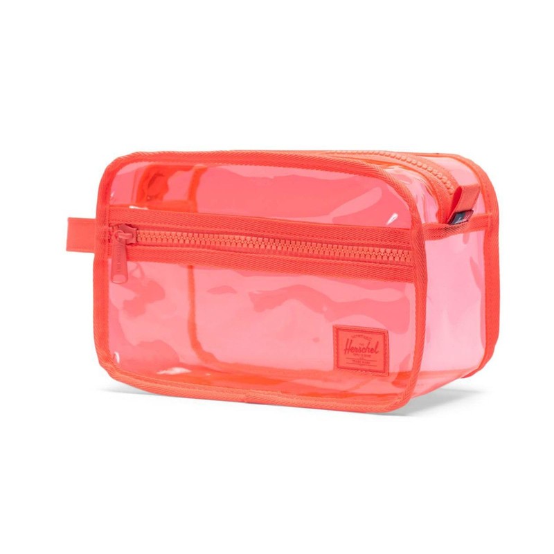 Herschel Chapter Travel Kit Hot Coral, Hot Coral