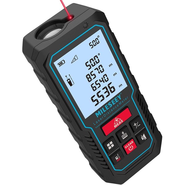 Laser Measure Device, MiLESEEY 229ft Digital Laser Tape Measure with