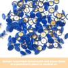 Yosawo Pack of 150 Colourful Thumbtacks Round Pins Thumbtacks for