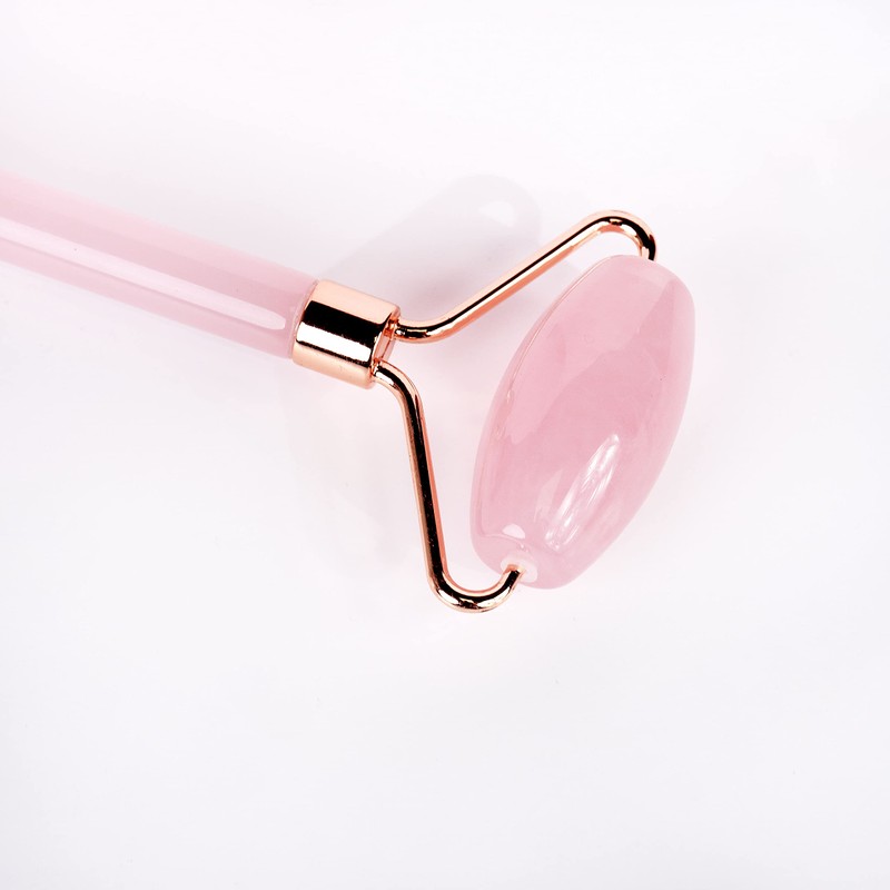 Brushworks Rose Quartz and Gua Sha 2 Piece Set, 70