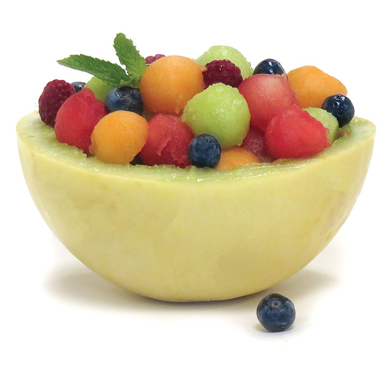 Norpro Double Melon Baller w/Wood Handle, 8 In.