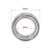 sourcing map MR128ZZ Deep Groove Ball Bearing 8x12x3.5mm Double Shielded
