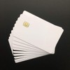 10pcs SLE4442 with 2 Track Hi co Magnetic Stripe Composite