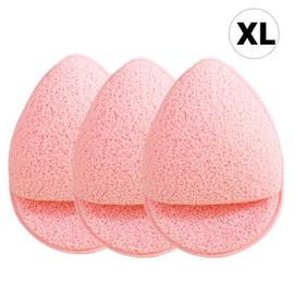 PDG Blackhead-specific pore cleansing sponge face wash puff XL, 3 pieces, pink / PDG 블랙헤드 전용 모공 클렌징 스펀지 세안 퍼프 XL, 3개, 핑크색