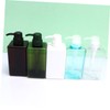 CAXUSD 2pcs Soap Dispenser Bottle Refillable Liquid Container for Shampoo