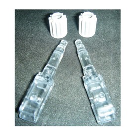 Galapagoz Vertical Blind Easy Repair Kit Set Window Curtain Graber Hunter Douglas More 2 Clips and 2 Gears USA