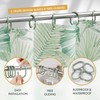 Amazer Shower Curtain Hooks Rings, 24 Pcs Shower Curtain Rings,